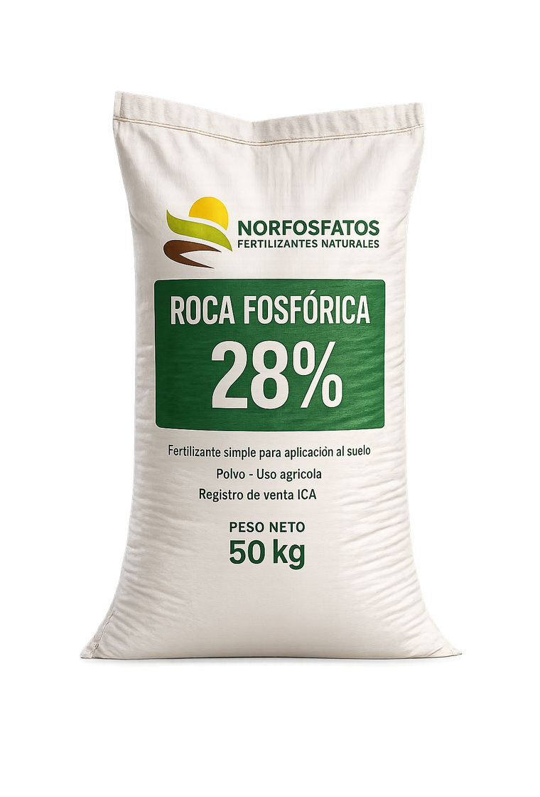 Costal de Roca Fosfórica 28 % de Norfosfatos